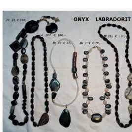 Ketten ONYX LABRADORIT