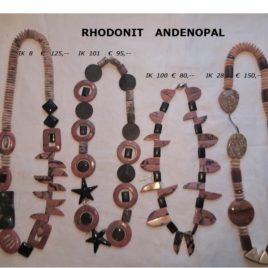 Ketten Rhodonit