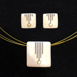 Porzellan-Schmuck-Set „Hoffmann“